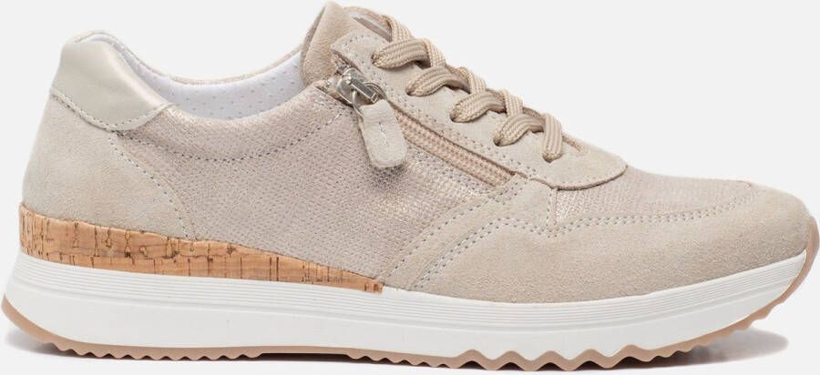 Feyn Sneakers beige Leer