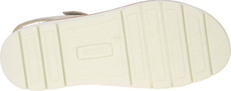 Fidelio Hallux Beige-Gouden Sandaal G-leest - Foto 1