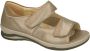 Fidelio Hallux -Dames beige sandalen - Thumbnail 1