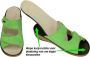 Fidelio Hallux -Dames groen slippers & muiltjes - Thumbnail 1