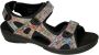 Fidelio Hallux -Dames multicolor sandalen - Thumbnail 1