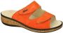 Fidelio Hallux -Dames oranje slippers & muiltjes - Thumbnail 1