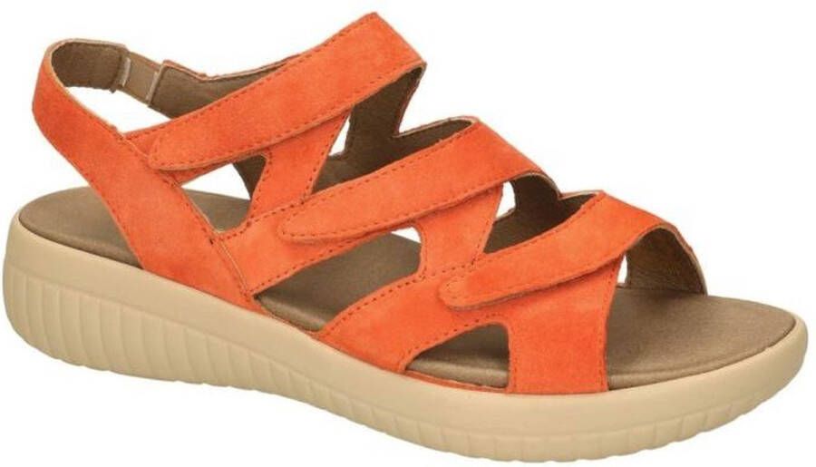 Fidelio Hallux -Dames terracotta sandalen