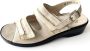 Fidelio Softline Comfort Dames Sandalen met uitneembaar voetbed Beige - Thumbnail 2