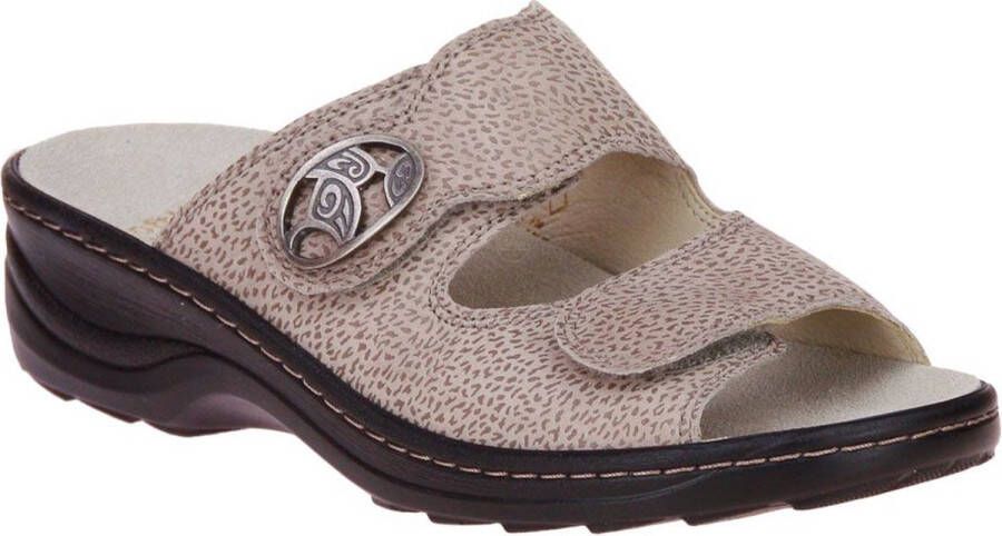 Fidelio Softline Taupe Slipper H-leest