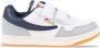 Fila Arcade Velcro Wit Blauw Kinderen - Thumbnail 1