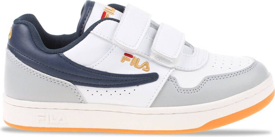 Fila Arcade Velcro Wit Blauw Kinderen