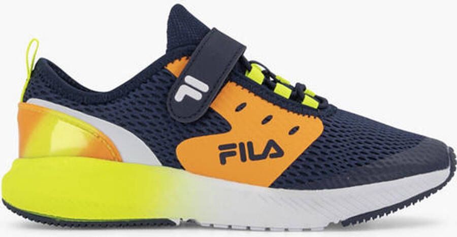 Fila Blauwe sneaker klittenband