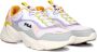 Fila COLLENE CB Kids FFK0083.13359 Wit Geel Paars - Thumbnail 2