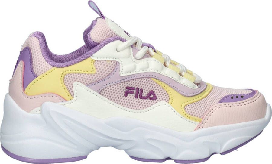 Fila Collene Sneakers wit Imitatieleer Dames