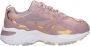 Fila Ray Tracer Teens sneakers oudroze metallic rosé Jongens Meisjes Mesh 36 - Thumbnail 2