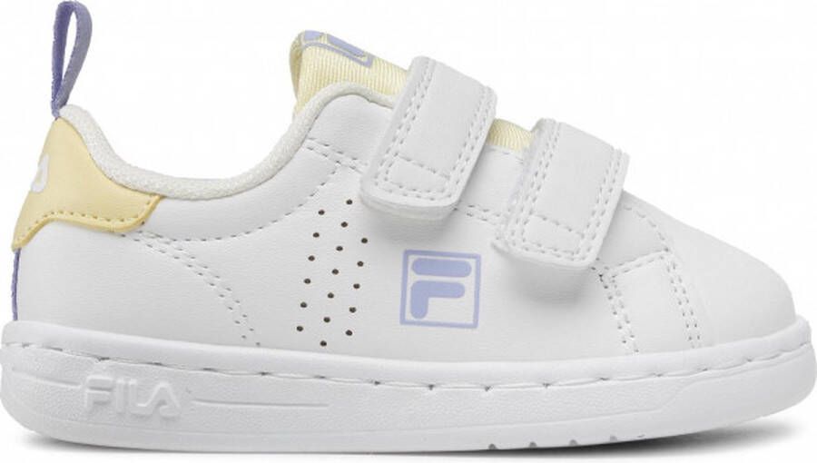 Fila Crosscourt 2 Nt Velcro Wit Transparant Geel Kids