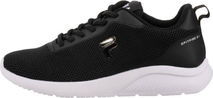 Fila Sportieve zwarte sneakers voor dames met contrastzool Black Dames