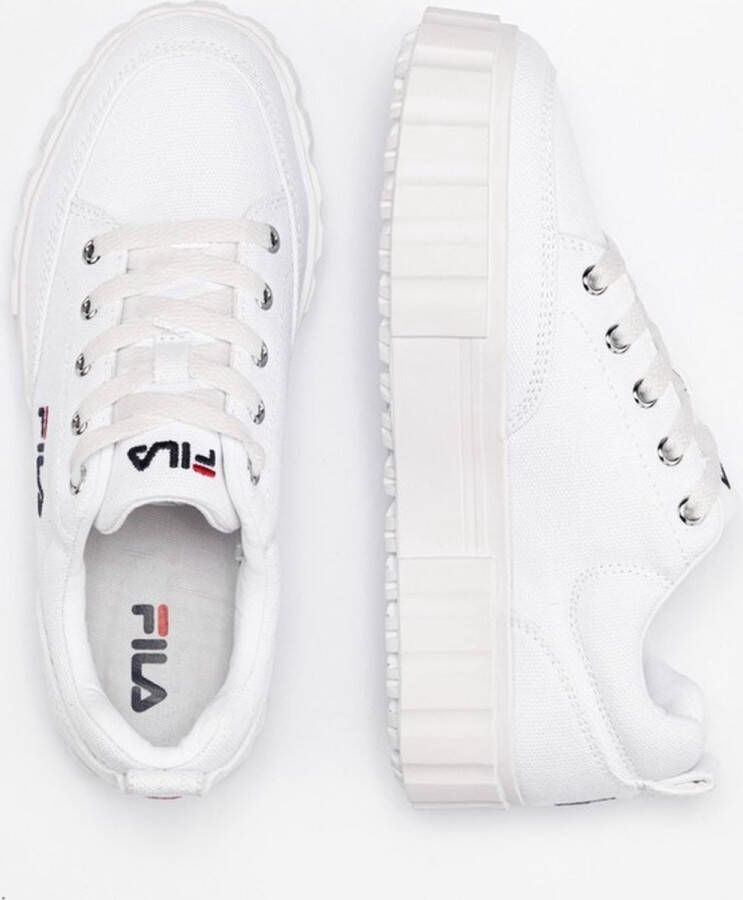 Fila Damen Tennis Sneaker Sandblast C Women White