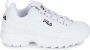 Fila Dames Sneakers Disruptor II Premium Wit - Thumbnail 1