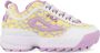 Fila Disruptor F Teens FFT0062.43107 Wit Paars Geel - Thumbnail 1