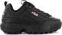 Fila Disruptor Low Wmn 1010302.12V Dames Sneaker Sportschoenen Schoenen Zwart - Thumbnail 6