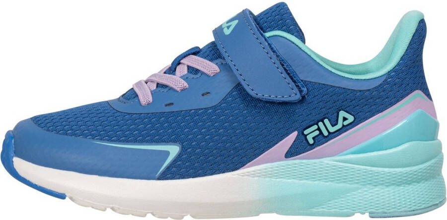 Fila Kinder Unisex Performance Laufschuhe Low Crusher V Kids Vallarta Blue-Fair Orchid