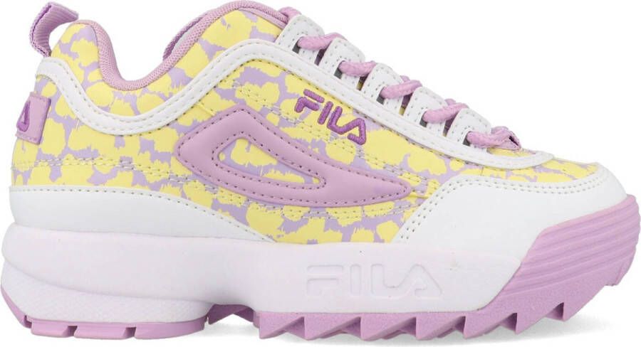 Fila Kinder Unisex Sneaker Disruptor F Kids Fair Orchid-White