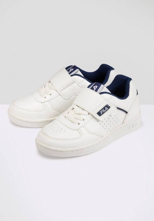 Fila Kinder Unisex Tennis Sneaker Court Kids White-Medieval Blue