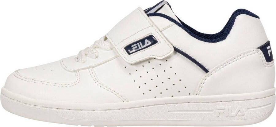 Fila Kinder Unisex Tennis Sneaker Court Kids White-Medieval Blue