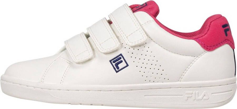 Fila Kinder Unisex Tennis Sneaker Crosscourt 2 Nt Kids White-Carmine