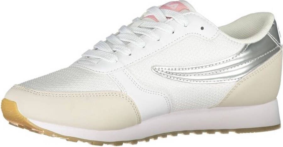 Fila Elegante Sportschoenen met Zilveren Accenten White Dames