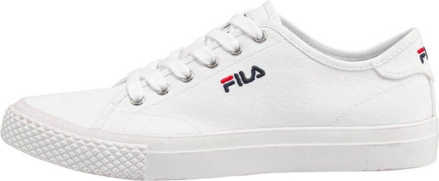 Fila Klassieke veterschoenen met contrasterende details White Heren