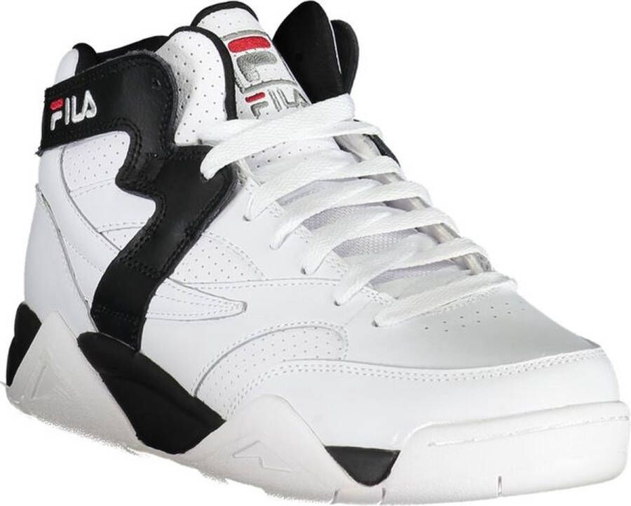 Fila Sportieve High-Top Sneakers met Contrastdetails White Heren