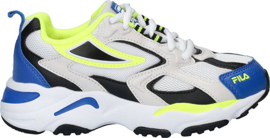 Fila Ray Tracer Neon Blauw Sneaker Multicolor Dames