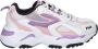 Fila CR-CW02 Ray Tracer Teens sneakers wit roze lila Jongens Meisjes Mesh 36 - Thumbnail 2