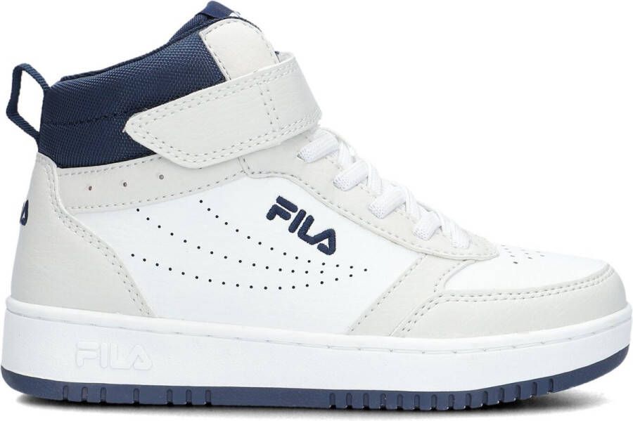 Fila Rega Mid Kids Lage sneakers Jongens Wit