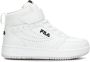 Fila Rega Mid Kids Lage sneakers Jongens Wit - Thumbnail 1