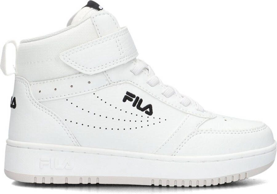 Fila Rega Mid Kids Lage sneakers Jongens Wit