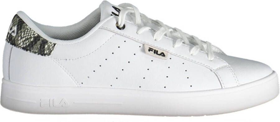 Fila Witte sportsneakers met contrasterende details White Dames