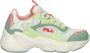 Fila Collene sneakers lichtroze geel mintgroen Mesh Meerkleurig 33 - Thumbnail 2