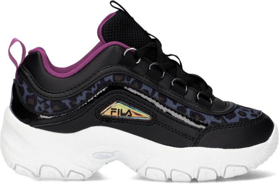 Fila Strada A Low Kids Lage sneakers Meisjes Zwart