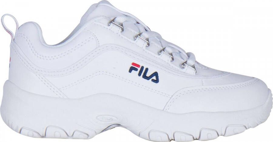 Fila Strada Low sneakers wit Meisjes Imitatieleer Meerkleurig 34
