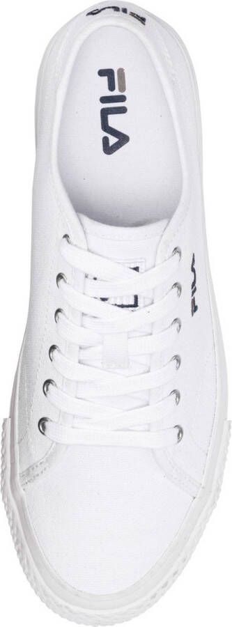 Fila Klassieke veterschoenen met contrasterende details White Heren