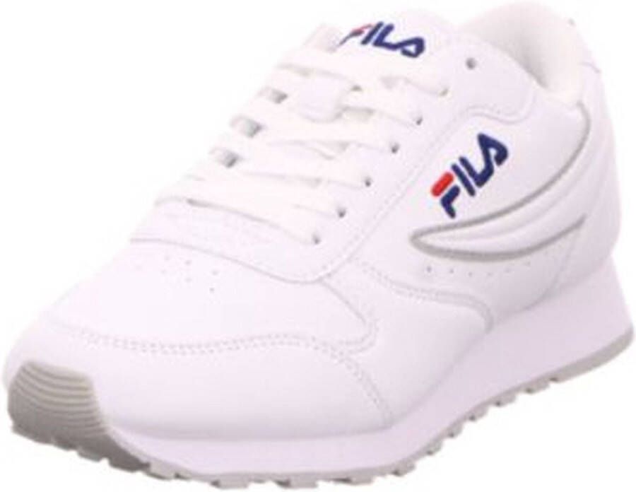 Fila Witte Vetersneakers met Contrastdetails White Dames