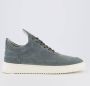 Filling Pieces Lage Top Suède Sneaker Grijs Gray Heren - Thumbnail 1