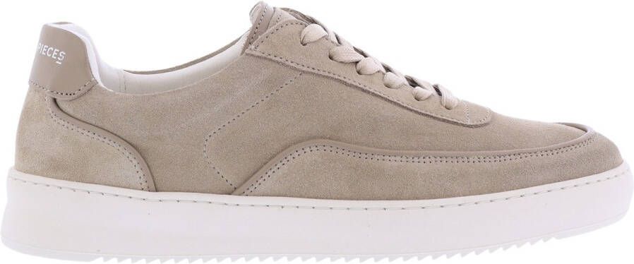 Filling Pieces Heren Mondo Suede Lux Sneaker Beige Heren