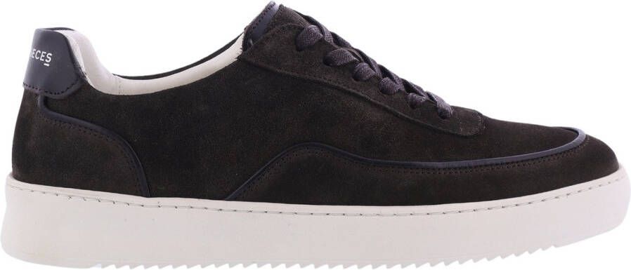 Filling Pieces Heren Mondo Suede Lux Sneaker Bruin Brown Heren