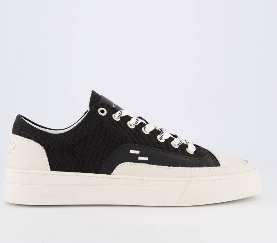 Filling Pieces Heren Riviera Low Sneaker Zwart