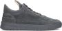 FILLING PIECES Lage Sneakers Heren Lop Top Sue All Maat: 41 Materiaal: Suède Kleur: Grijs - Thumbnail 1