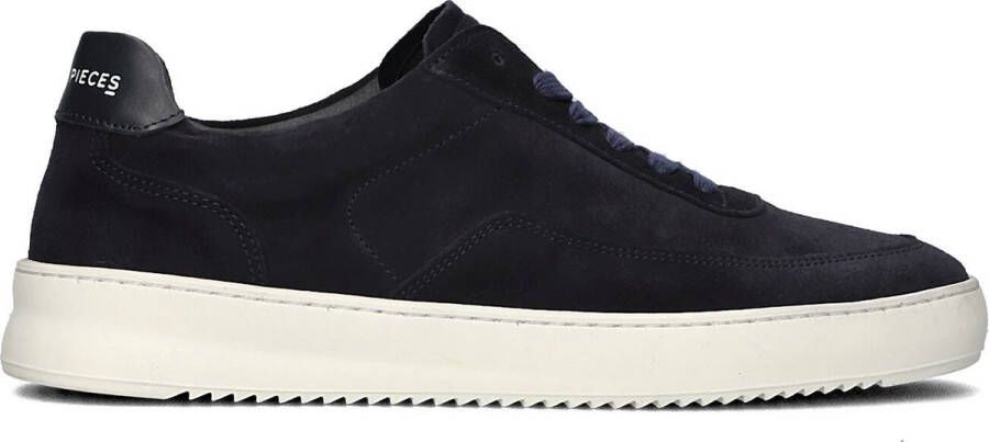 FILLING PIECES Lage Sneakers Heren Lop Top Sue Maat: 40 Materiaal: Suède Kleur: Blauw