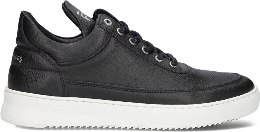 FILLING PIECES Lage Sneakers Heren Low Top Crumbs Maat: 43 Materiaal: Leer Kleur: Zwart