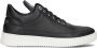 FILLING PIECES Lage Sneakers Heren Low Top Crumbs Maat: 43 Materiaal: Leer Kleur: Zwart - Thumbnail 1