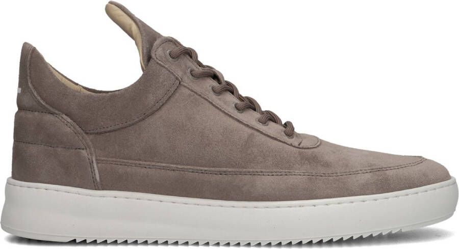 FILLING PIECES Lage Sneakers Heren Low Top Org Sue Maat: 46 Materiaal: Suède Kleur: Bruin