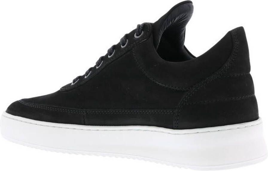 FILLING PIECES Lage Sneakers Heren Low Top Rip Basic Maat: 41 Materiaal: Nubuck Kleur: Zwart